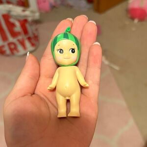 Charming Green and Cream Baby Doll